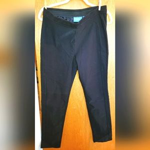 Simply Vera Vera Wang Black Skinny Ankle Stretch Pants size L